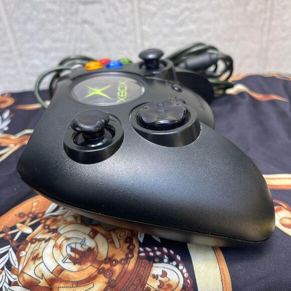 Original Microsoft Xbox Big Duke Controller Wired with breakaway cable tested - Picture 4 of 5